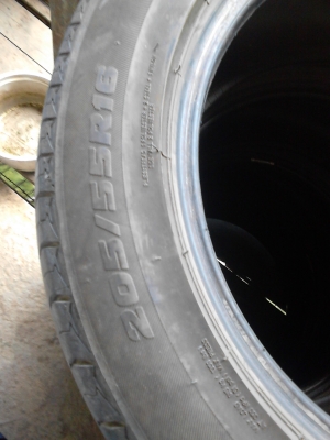 205/55R16 BRIDGESTONE TURANZA   มี ชุด 4 เส้น TEL.081-427-3941