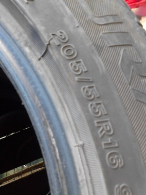 205/55R16 BRIDGESTONE TURANZA   มี ชุด 4 เส้น TEL.081-427-3941