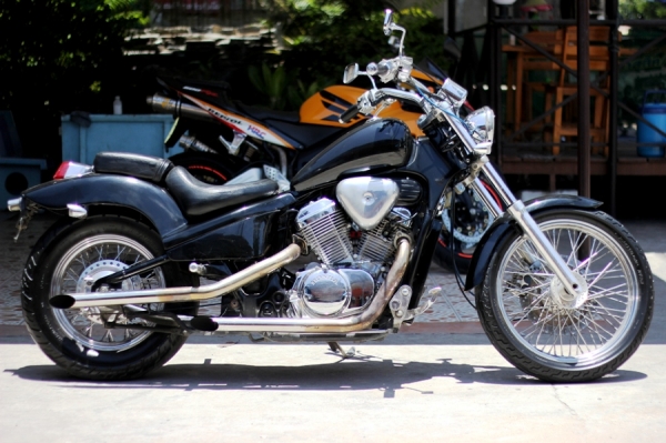 steed400 สีดำ อินวอย+สรรพสามิตแท้ รถสวยเครื่องดี ยางดอกเต็มๆ น่าขี่