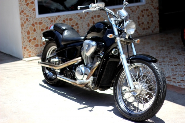 steed400 สีดำ อินวอย+สรรพสามิตแท้ รถสวยเครื่องดี ยางดอกเต็มๆ น่าขี่