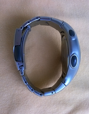 NIKE sport watch (Quartz) เรือน/สาย stainless สภาพเยี่ยม 95\%