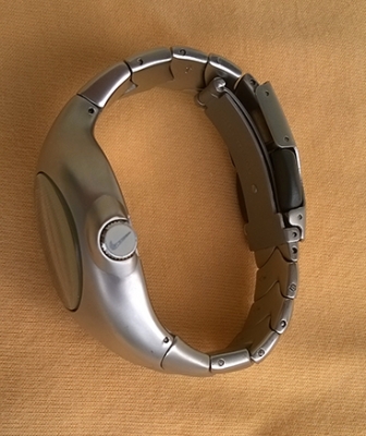 NIKE sport watch (Quartz) เรือน/สาย stainless สภาพเยี่ยม 95\%