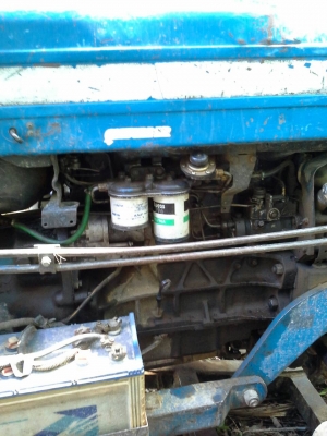 ขายรถไถ FORD 7610 turbo 2 เพลา เอกสารอินวอย 3 จาน ใบมีดดันหน้า ราคา 500000