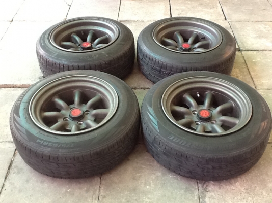 ล้อกล้วยแท้WATANABE 14x100 หน้า7.5-TYPE-Aหลัง8-TYPE.R