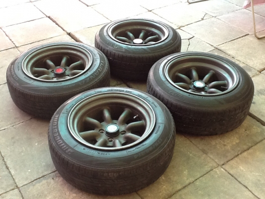 ล้อกล้วยแท้WATANABE 14x100 หน้า7.5-TYPE-Aหลัง8-TYPE.R