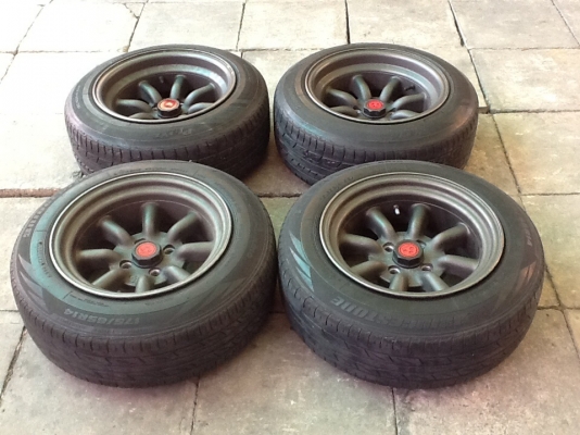 ล้อกล้วยแท้WATANABE 14x100 หน้า7.5-TYPE-Aหลัง8-TYPE.R