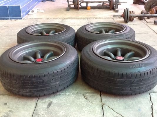 ล้อกล้วยแท้WATANABE 14x100 หน้า7.5-TYPE-Aหลัง8-TYPE.R