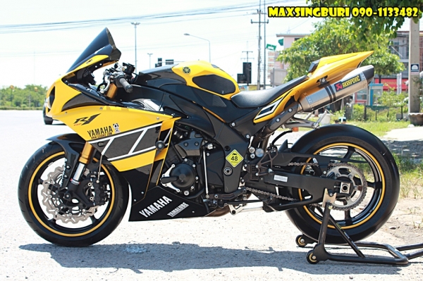 แม็กสิงห์บุรี//YAMAHA R1 ปี2009 หล่อโครตๆ ของแต่งทั้งคัน พร้อมซิ่ง ทะเบียนแท้โอนขนส่ง 549000 แม็กสิงห์บุรี//YAMAHA R1 ปี2009 หล่อโครตๆ ของแต่งทั้งคัน พร้อมซิ่ง ทะเบียนแท้โอนขนส่ง 549000