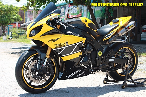 แม็กสิงห์บุรี//YAMAHA R1 ปี2009 หล่อโครตๆ ของแต่งทั้งคัน พร้อมซิ่ง ทะเบียนแท้โอนขนส่ง 549000 แม็กสิงห์บุรี//YAMAHA R1 ปี2009 หล่อโครตๆ ของแต่งทั้งคัน พร้อมซิ่ง ทะเบียนแท้โอนขนส่ง 549000