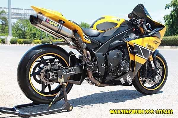 แม็กสิงห์บุรี//YAMAHA R1 ปี2009 หล่อโครตๆ ของแต่งทั้งคัน พร้อมซิ่ง ทะเบียนแท้โอนขนส่ง 549000 แม็กสิงห์บุรี//YAMAHA R1 ปี2009 หล่อโครตๆ ของแต่งทั้งคัน พร้อมซิ่ง ทะเบียนแท้โอนขนส่ง 549000