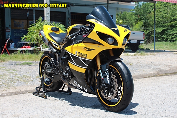 แม็กสิงห์บุรี//YAMAHA R1 ปี2009 หล่อโครตๆ ของแต่งทั้งคัน พร้อมซิ่ง ทะเบียนแท้โอนขนส่ง 549000 แม็กสิงห์บุรี//YAMAHA R1 ปี2009 หล่อโครตๆ ของแต่งทั้งคัน พร้อมซิ่ง ทะเบียนแท้โอนขนส่ง 549000
