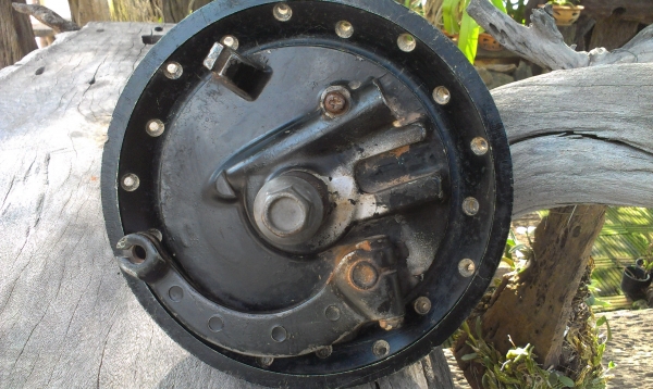 ดุมพร้อมเพลาหน้าวิบากสภาพดี