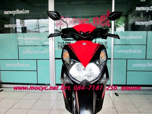 MIO 125 i GTX  ตัวท็อปล้อแม็กช์ ปี 55 สีดำด้าน ไมล์ 8 พันโล  ของแถม 3 รายการ  27900