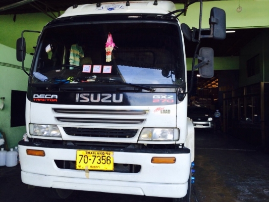 ขายหัวลากเด้กก้า270พร้อมหางพื้นเรียบ3เพลา