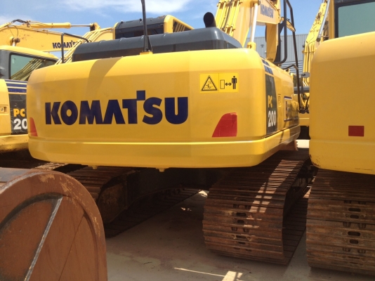 ขายด่วน!!!KOMATSU PC200-8MO รุ่นล่าสุด ไมล์ 1,XXXชม.สภาพใหม่ค่ะ