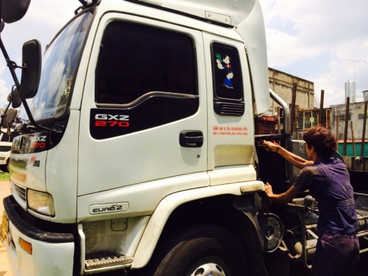 ขายหัวลากเด้กก้า ยูโร2 พร้อมหางพื้นเรียบ3เพลา