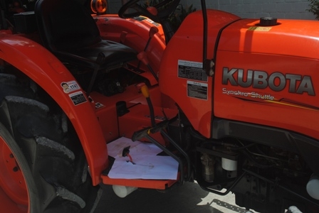 ขายรถไถ Kubota L 3608 (4WD) พร้อมผานหลัง รถสภาพเดิม สีเดิมครับ