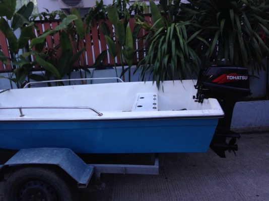 ขายเรือ 13 ฟุต เครื่อง 15 hp