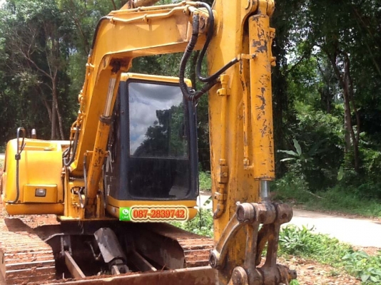 ขายรถแบคโฮ KOMATSU PC60-7 เก่านอก 6,3XX ชม.