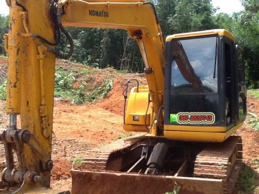 ขายรถแบคโฮ KOMATSU PC60-7 เก่านอก 6,3XX ชม.