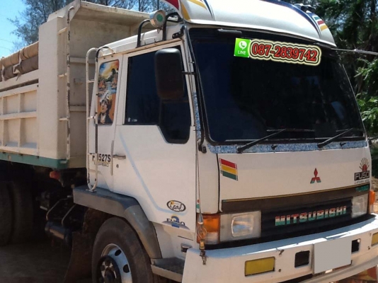 ขายรถดั้มพ์ 10 ล้อ 2 เพลา MITSUBISHI จดทะเบียนปี 2539