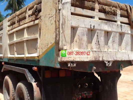 ขายรถดั้มพ์ 10 ล้อ 2 เพลา MITSUBISHI จดทะเบียนปี 2539