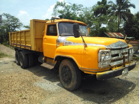 ขายรถดั้มเพลาเดียว เครื่องดีพร้อมใช้ ช่วงล่างFUSO.