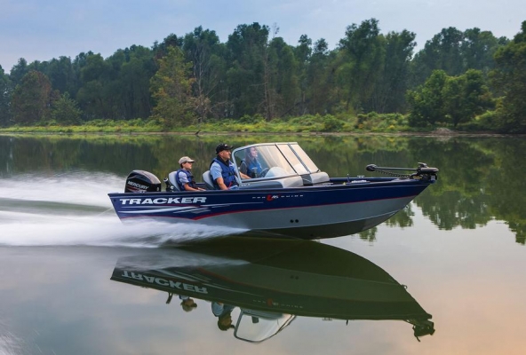 2014 TRACKER BOATS Pro Guide V-16 WT เรืออลูมิเนียมใหม่