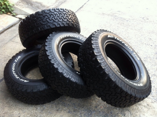 ขายยาง BF Goodrich All-terrain ขนาด 265 70 r16 ปี3211