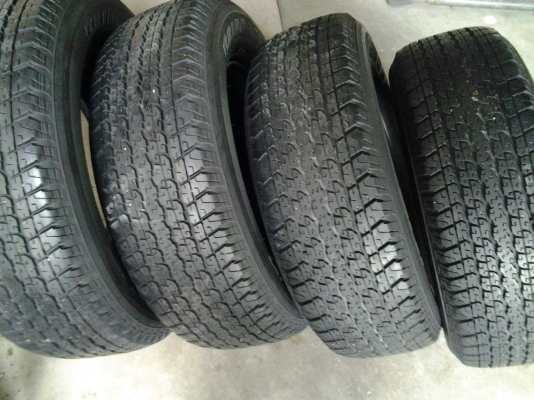 ยาง บริสโตน 255/65/17 ปี12 ดอกหนาๆนุ่มๆ