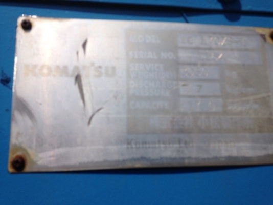 ขายเครื่องปั้มลม Komatsu 655