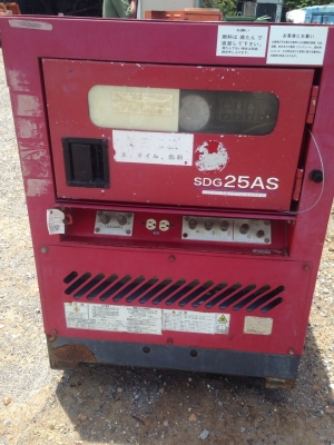 ขายเครื่องปั่นไฟ Airman 25 As อัพรูปเพิ่มให้ใหม่ค่ะ