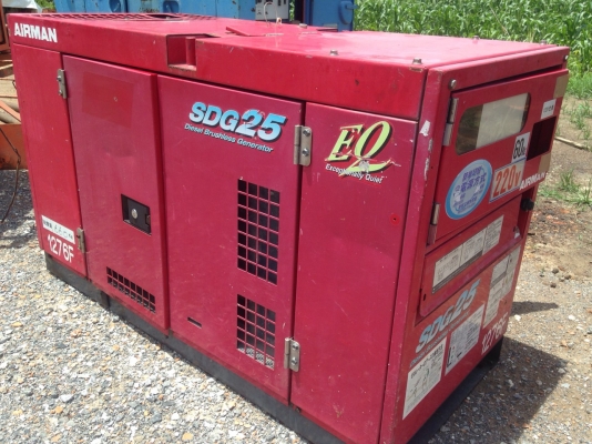 ขายเครื่องปั่นไฟ Airman  25 EQ