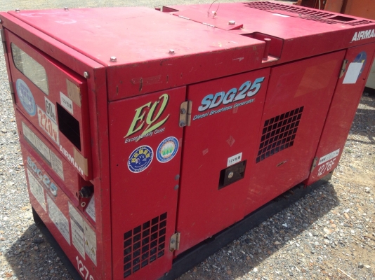 ขายเครื่องปั่นไฟ Airman  25 EQ