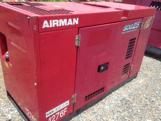 ขายเครื่องปั่นไฟ Airman  25 EQ