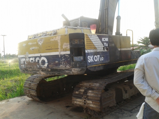 ขายด่วนรถแบคโฮKOBELCOSK07หมากทูบูรยาวรถสวยเดิม