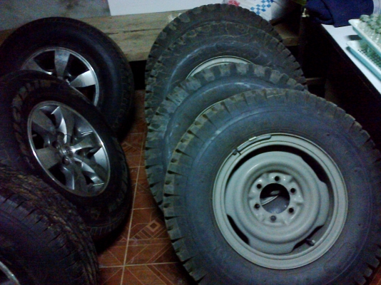 ขายกะทะตีคิ้วขอบ  16  ของ ln106  สวยครับ พร้อมยางก.ไก่