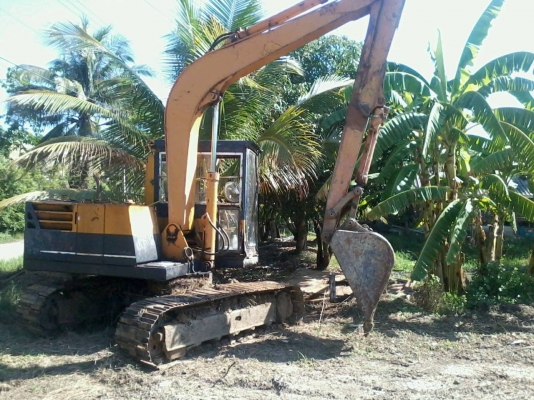 KOMATSU PC60-3 เก่านอก1ปี อาร์มพิเศษรถทำงานอยู๋