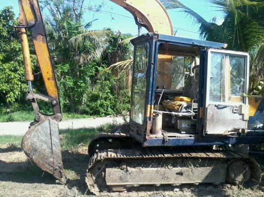 KOMATSU PC60-3 เก่านอก1ปี อาร์มพิเศษรถทำงานอยู๋