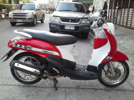 Fino ปี 53 สีแดง รถสวย ชุดสีสด เครื่องเดิมแน่นๆ เอกสารครบ