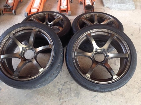 เเม็ก RG Z ขอบ20 6รู139 กว้าง9 ออฟ20 พร้อมยาง 245/40/20