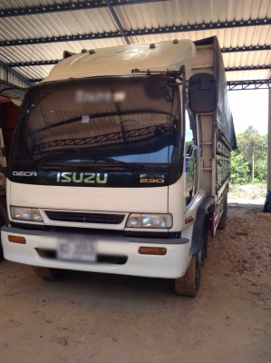 ขายรถบรรทุกสิบล้อ ISUZU FRR32P เครื่อง 6HE1 turbo 230 แรง 1 เพลา ปี 51แอร์พร้อม ยางเต็ม