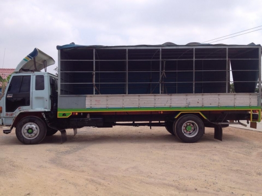 ขาย ISUZU ROCKY 195 แท้ รถไทย พื้นเรียบ มีคอก ยาว 7.00  เมตร