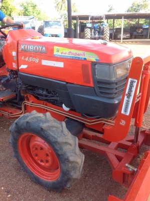 แทรกเตอร์คูโบต้า 4508 ขายพร้อมใบดันหน้า และ โรตารี่ สภาพดีเยี่ยม เดิมๆ ทั้งคัน แทรกเตอร์คูโบต้า 4508 ขายพร้อมใบดันหน้า และ โรตารี่ สภาพดีเยี่ยม เดิมๆ ทั้งคัน