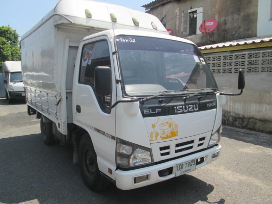 ขาย Isuzu NKR 4ล้อ ไม่ติดเวลา รถห้างตรีเพชร ปี07.