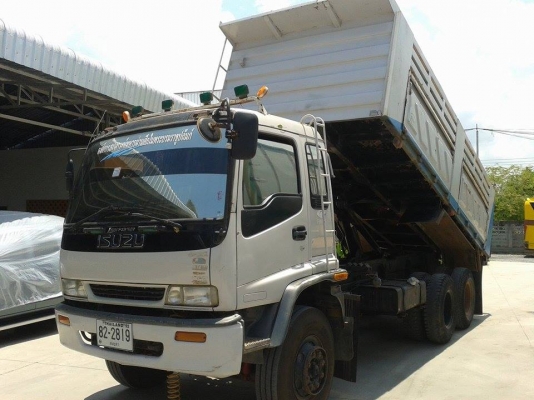 ISUZU DECA FVZ 195 แรงม้า 2 เพลา ดั๊ม 3 มิตร