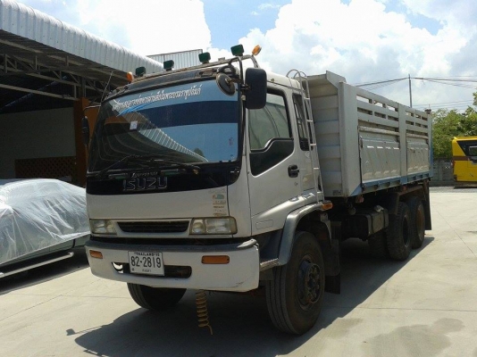 ISUZU DECA FVZ 195 แรงม้า 2 เพลา ดั๊ม 3 มิตร