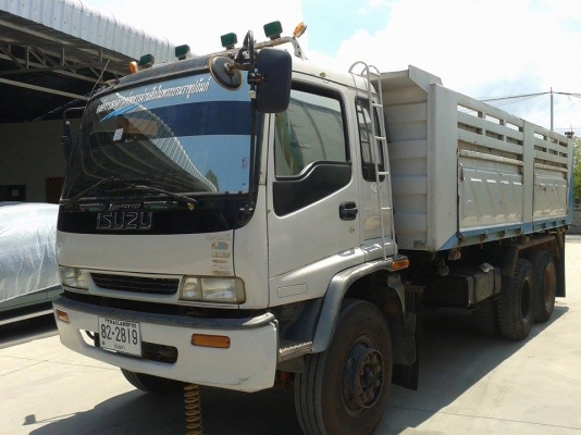 ISUZU DECA FVZ 195 แรงม้า 2 เพลา ดั๊ม 3 มิตร