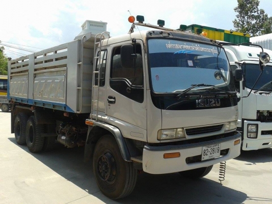 ISUZU DECA FVZ 195 แรงม้า 2 เพลา ดั๊ม 3 มิตร
