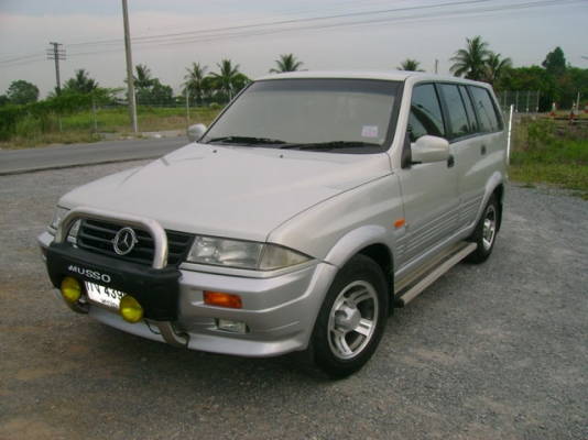 MUSSO SUNYONG AUTO LPG มือเดียวออกห้าง 120000 กม.